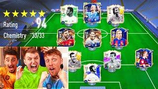 127 RATED TOTS FUT DRAFT vs W2S & GIB!! (EA FC 24)