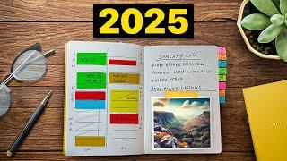 Everything Inside My 2025 Notebook (Inventor of Bujo Method)