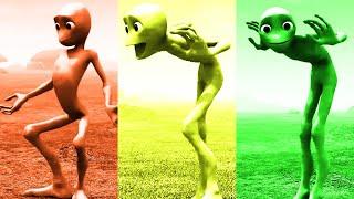 COLOR DANCE CHALLENGE DAME TU COSITA vs Patila vs El Taiger - Me Kemaste vs Bad Santa Alien Green