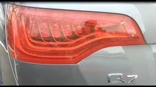 Audi S Line Q7 LED Rückleuchte Rücklicht Lichter Heckleuchte Original Rear lights tail lights