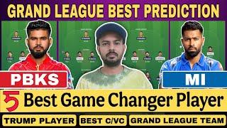 PBKS vs MI | Fantasy Team | Will "Priyansh Arya" flop today  all players' analysis & Venue Stats