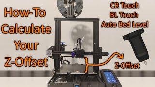 How-To Calculate the PERFECT Z-Offset For Your Creality Ender 3 v2 - CR Touch