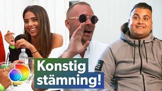 Jocke försöker wingmanna Danjal att bli ihop med inredaren | Familjen Lundell | discovery+ Sverige