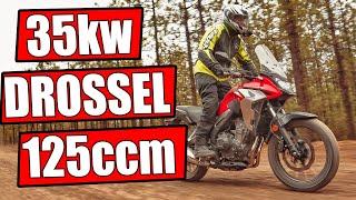 35 KW MOTORRAD AUF 125CCM DROSSELN