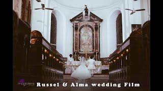 ALMA & RUSSEL Christian wedding | Best Kerala Christian Wedding Highlights | stories from MagicLens