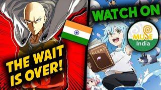 One punch man on muse India | That time i got reincarnated as a slime |Watch free only on Muse India