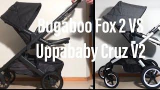 Bugaboo Fox2 VS Uppababy Cruz V2: Mechanics, Comfort, Use