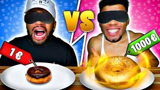 TEUER VS GÜNSTIG ESSEN CHALLENGE !!!