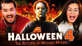 HALLOWEEN 4 (1988) MOVIE REACTION!!! First Time Watching | The Return of Michael Myers | Jamie Lloyd