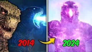 Evolution of Godzilla Atomic Beam in The Monsterverse
