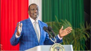 President Ruto's remarks after Kenyans' Pressure forced govt to drop some finance bill tax Proposals