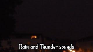 ASMR Rain & Thunder sounds / Regen & Onweer geluiden || ASMR Mandy Denise