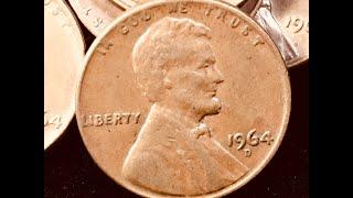 US 1964 D One Cent Lincoln Memorial  - United States Most Valuable Penny? Let’s Look!