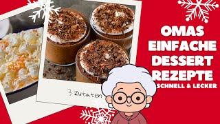 Omas Rezepte: Himmlisches Blitzdessert & cremige Mousse au Chocolat