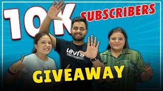 Giveaway Alert | 10K Subscribers Celebration | Our Journey from 0 to 10,000 