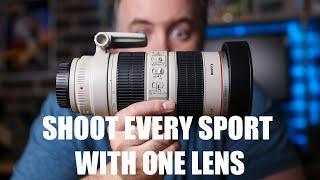 You ONLY need ONE LENS to shoot ALL Sports : 70-200mm Review
