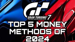 Gran Turismo 7 | Top 5 Money Methods Of 2024 So Far!