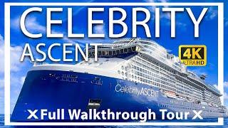 Celebrity Ascent | Full Walkthrough Ship Tour & Review | Brand New Ship | Take an inside Look!