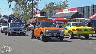 Lowrider Mini Trucks and Classic Cars Cruise Santa Ana