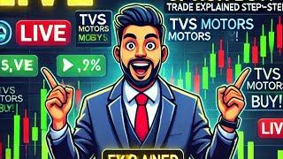 "Live Trade Analysis: TVS Motors Stock Options Buy Strategy Explained"||12/11/2024|#tvsmotorsoption