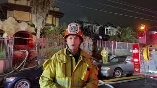 LAFD Incident Overview: Park View Major Emergency Structure Fire | February 22, 2022