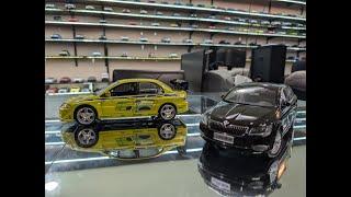 1:18 Diecast Review Unboxing Fast & Furious EVO 7 & Skoda Superb #model #review #moviecar #diecast