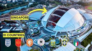 Rate The World's Most Iconic National Stadiums From Above