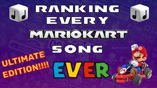 Ranking EVERY Mario Kart Course Song EVER!!! (ULTIMATE Edition)