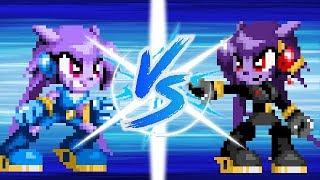 Lilac vs Lilac Black (Pivot Sprites Battle)