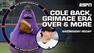 WEDNESDAY RECAP  Gerrit Cole's BACK, Grimace era is OVER & MORE | SC with SVP