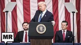 Trump Goes Full Sociopathic Narcissist During Memorial Day Speech
