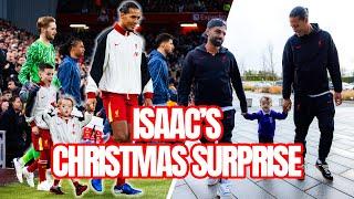 The six-year-old singing Kopite that captured our hearts | Van Dijk & Salah meet Isaac