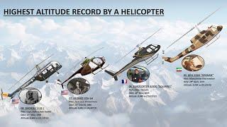 The 8 Highest Altitude Records By A Helicopter