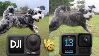 DJI Action 5 Pro vs GoPro Hero 13 Slow Motion... which looks better???