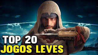 (TOP) Os 20 Melhores jogos LEVES para PC FRACO ATUAL Sem Placa de Vídeo