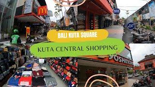 Bali Kuta Square Central Kuta Street Shopping Area Guide Vlog