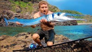 Freakishly big fish SOLO fishing in Japan