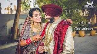 Indian Sikh Wedding Highlights 2018 | Cinematic | Sukhman & Gurvarinder | Bhangal Studio