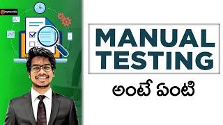 What is Manual testing in Telugu