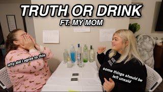 TRUTH OR DRINK FT. MY MOM *awkward*