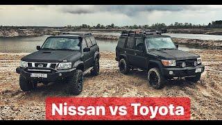 Toyota TLC76 vs Nissan Patrol Y61