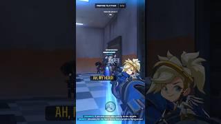 Pharah and Mercy interaction - Overwatch 2