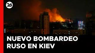 Rusia lanza un nuevo ataque aéreo sobre Kiev