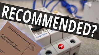 What Does 'Recommended' Mean In the Wiring Regulations?