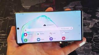 Galaxy Note 10 & 10+: How to Auto Rotate HOME SCREEN to Landscape Position