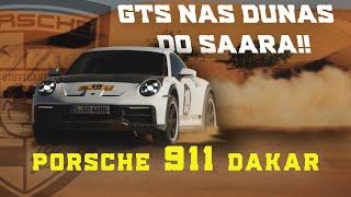 A 200 KM/H NAS DUNAS DO SAARA DE PORSCHE 911 DAKAR!