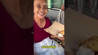 Nasi Gudeg from Yogyakarta, delicious food #youtubeshorts #viralvideo #shortvideo #shorts