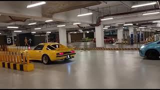 Mazda RX-7 Fb sound and flame