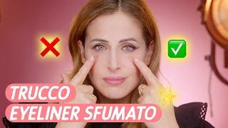 TUTORIAL EYE-LINER CLASSICO VS SFUMATO: COME FARE IL SOFT EYE-LINER 