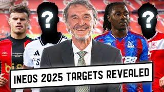 INEOS Manchester United 2025 Transfer Targets REVEALED!